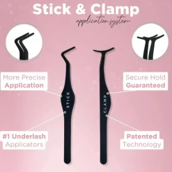 Clearance Dark Cocoa Pre Glued Lashes Set Makeup Sets|Künstliche Wimpern