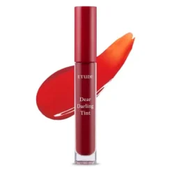 Hot Dear Darling Water Gel Tint BR401 Fig Red Korean Makeup|Lippenstift
