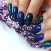 Online 311 Deep Blue Shine UV Gel Veganer Nagellack|5. Gellak