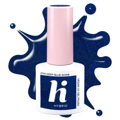 Online 311 Deep Blue Shine UV Gel Veganer Nagellack|5. Gellak