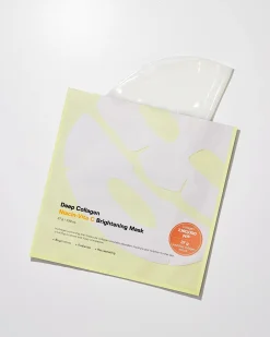 Deep Collagen Niacin Vita C Brightening Mask Hauptzutat|Gesichtsmasken