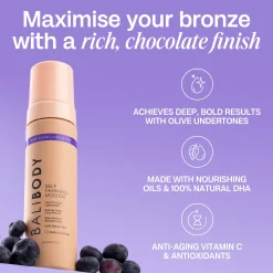 Discount Deep Violet Self Tanning Mousse Vegan Tanning|Tanning Mousse