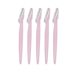Clearance Dermaplaner 5 Pack Soft Pink Hautpflege-Routinen & Sets|Dermaplaning