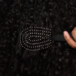 Online Detangling Flexi Brush Mini Black Hair Growth|Curly & Coily Accessories