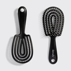 Online Detangling Flexi Brush Mini Black Hair Growth|Curly & Coily Accessories