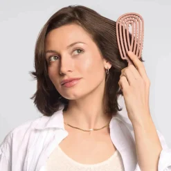 New Detangling Flexi Brush Terracotta Hair Growth|Healthy Hair Methode
