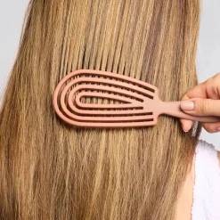 New Detangling Flexi Brush Terracotta Hair Growth|Healthy Hair Methode