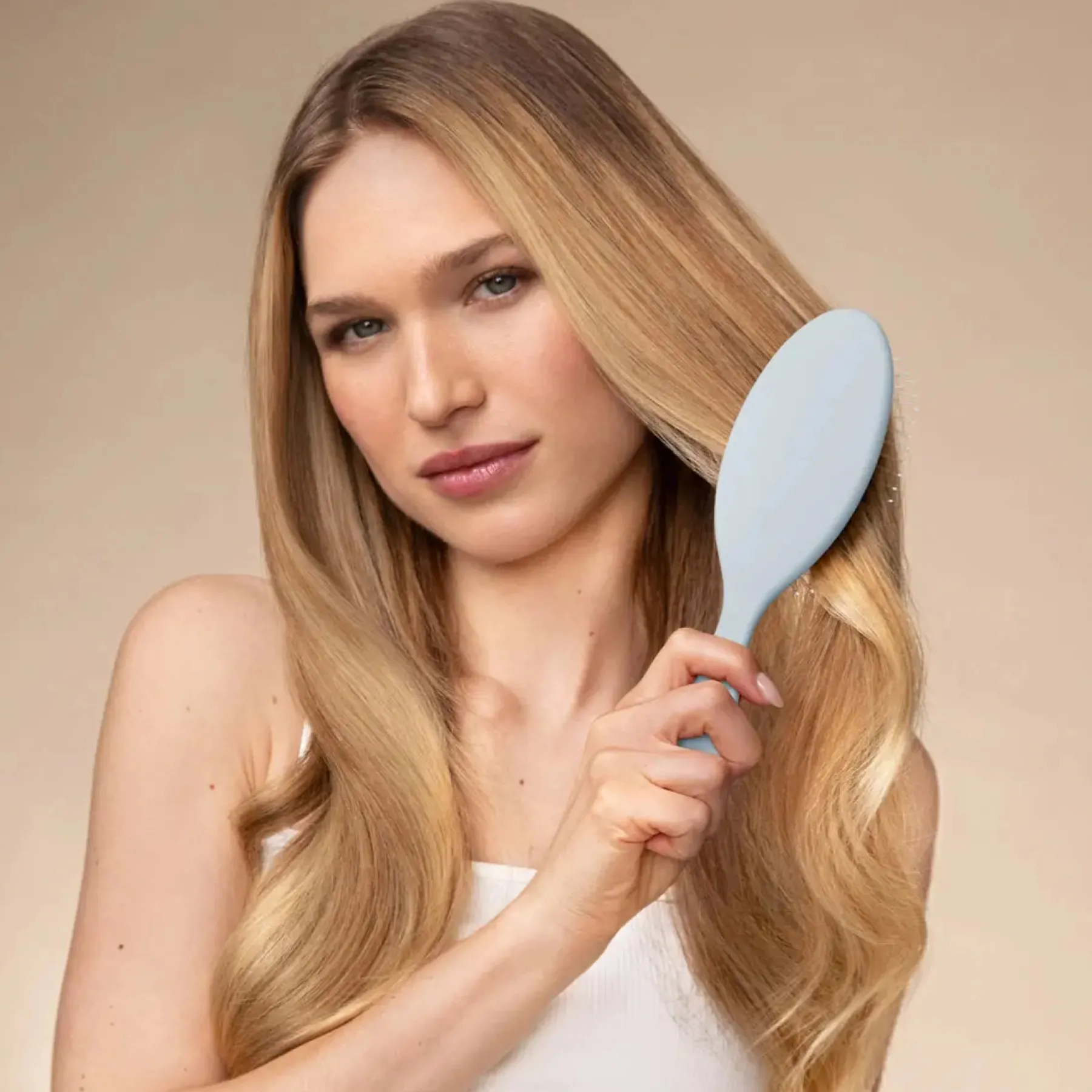 Outlet Detangling Wet/Dry Brush Haze Blue Hair Growth|Haarprobleem