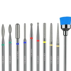 Best Diamond Cuticle Nail Drill Bits Set 10Pcs 1. Nagels Voorbereiden|1. Nagels Voorbereiden