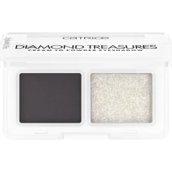 Outlet Diamond Treasures Cream To Powder Eyeshadow 030 Smokey Diamond Lidschatten|Vegane Lidschatten