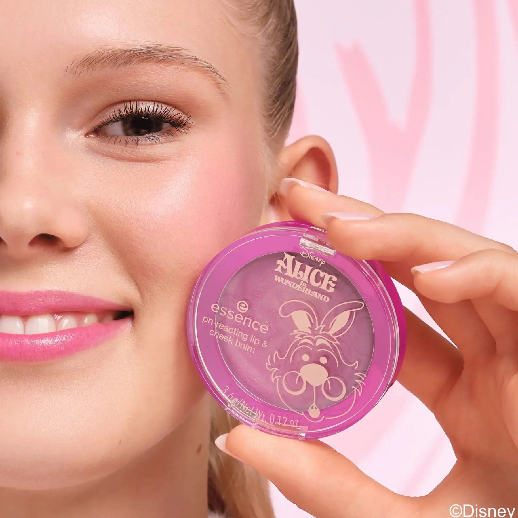Hot Disney Alice In Wonderland Ph-Reacting Lip & Cheek Balm 01 Team Fun Lippenbalsam|Lippenbalsam