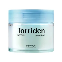 Online Dive-In Low Molecular Hyaluronic Acid Multi Pad Hauptzutat|Toner Pads