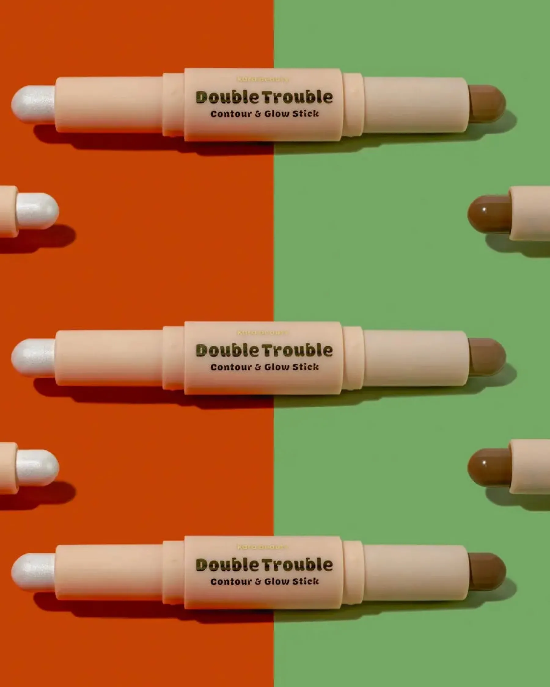 Clearance Double Trouble Contour & Glow Stick Taupe Konturieren