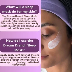 New Dream Drench Sleep Mask Vegan Pflege|Gesichtsmasken
