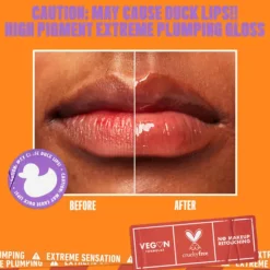 Hot Duck Plump Lip Gloss Flipping' Slime Lipgloss|Veganer Lip Plumper