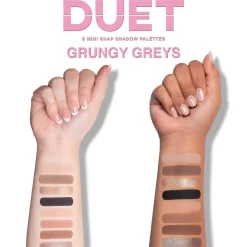 Best Duet Mini Snap Palette Grungy Greys Lidschatten|Vegane Lidschatten