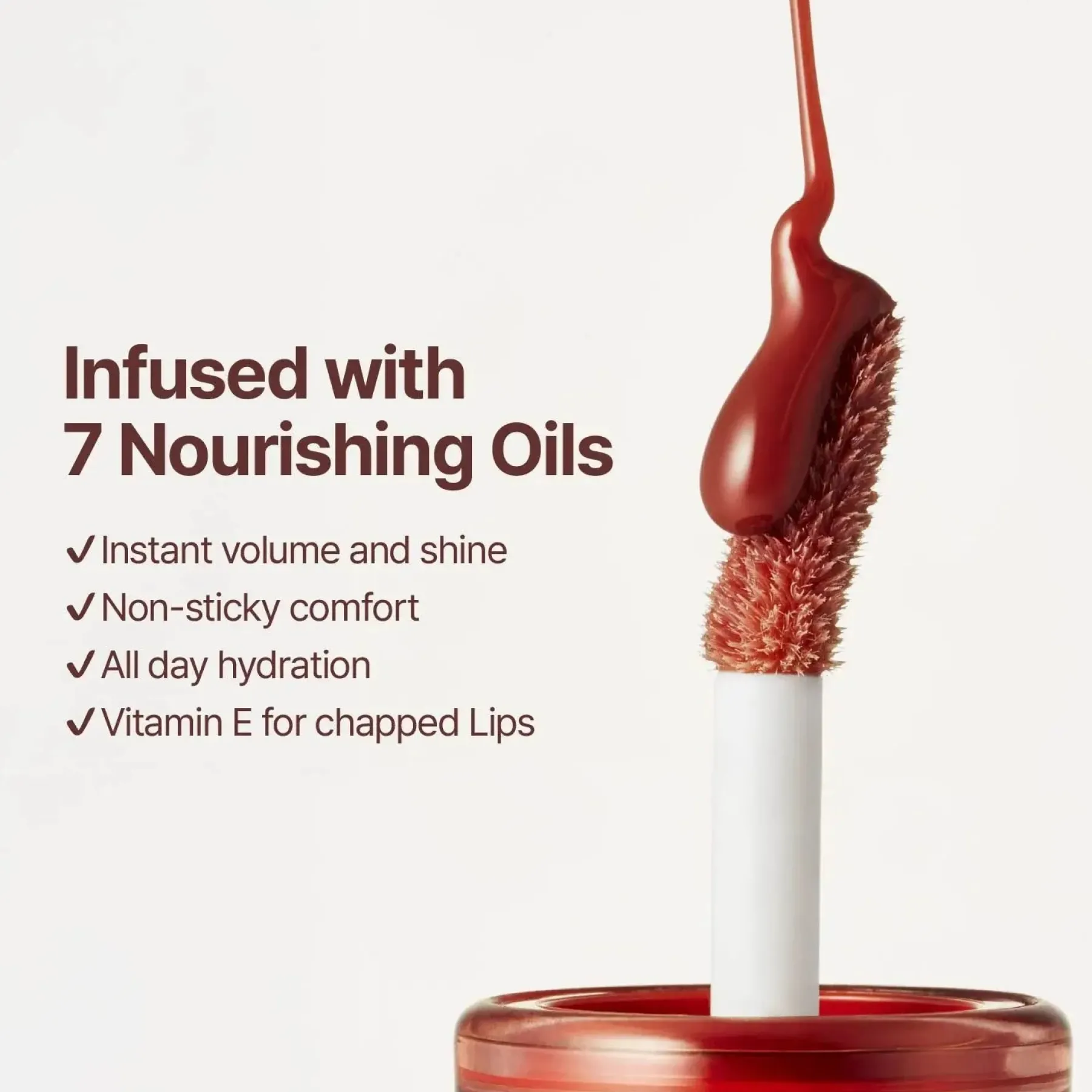 Best 3D Voluming Gloss 30% 04 Red Aengdu Lipgloss|Korean Makeup