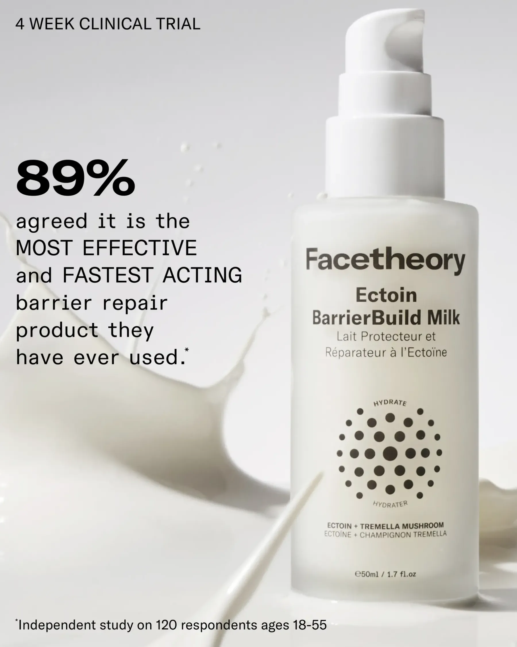 Hot Ectoin BarrierBuild Milk Vegan Pflege|Toners