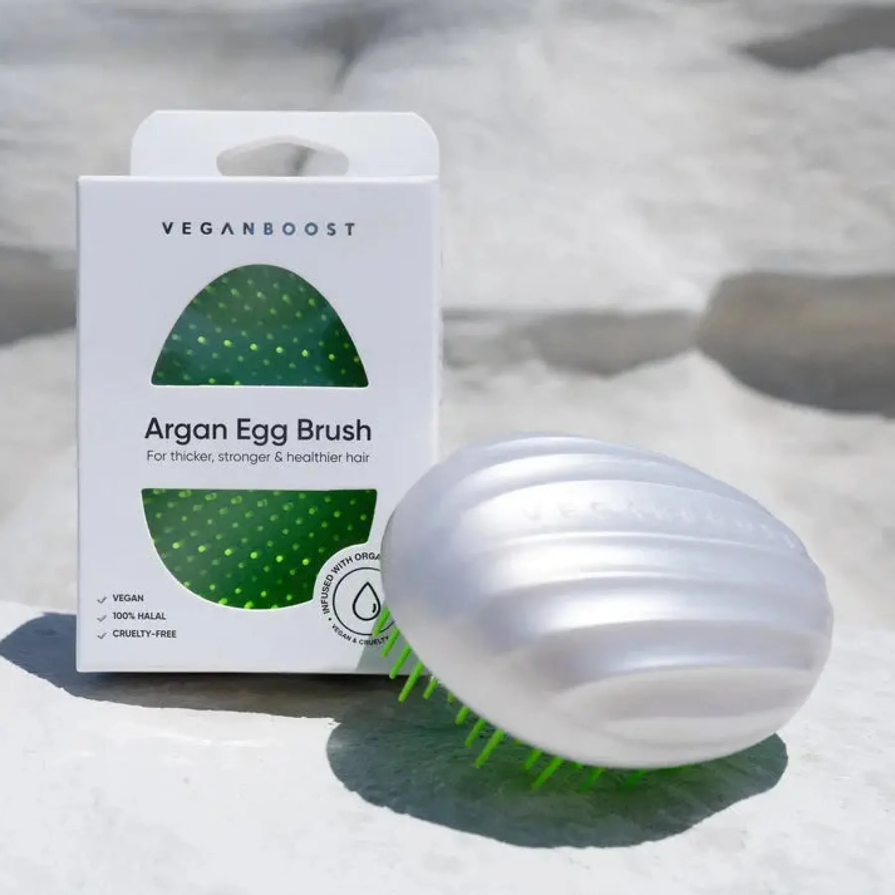 Hot Egg Brush Argan Oil Hauptzutat|Hoofdingrediënt Haircare