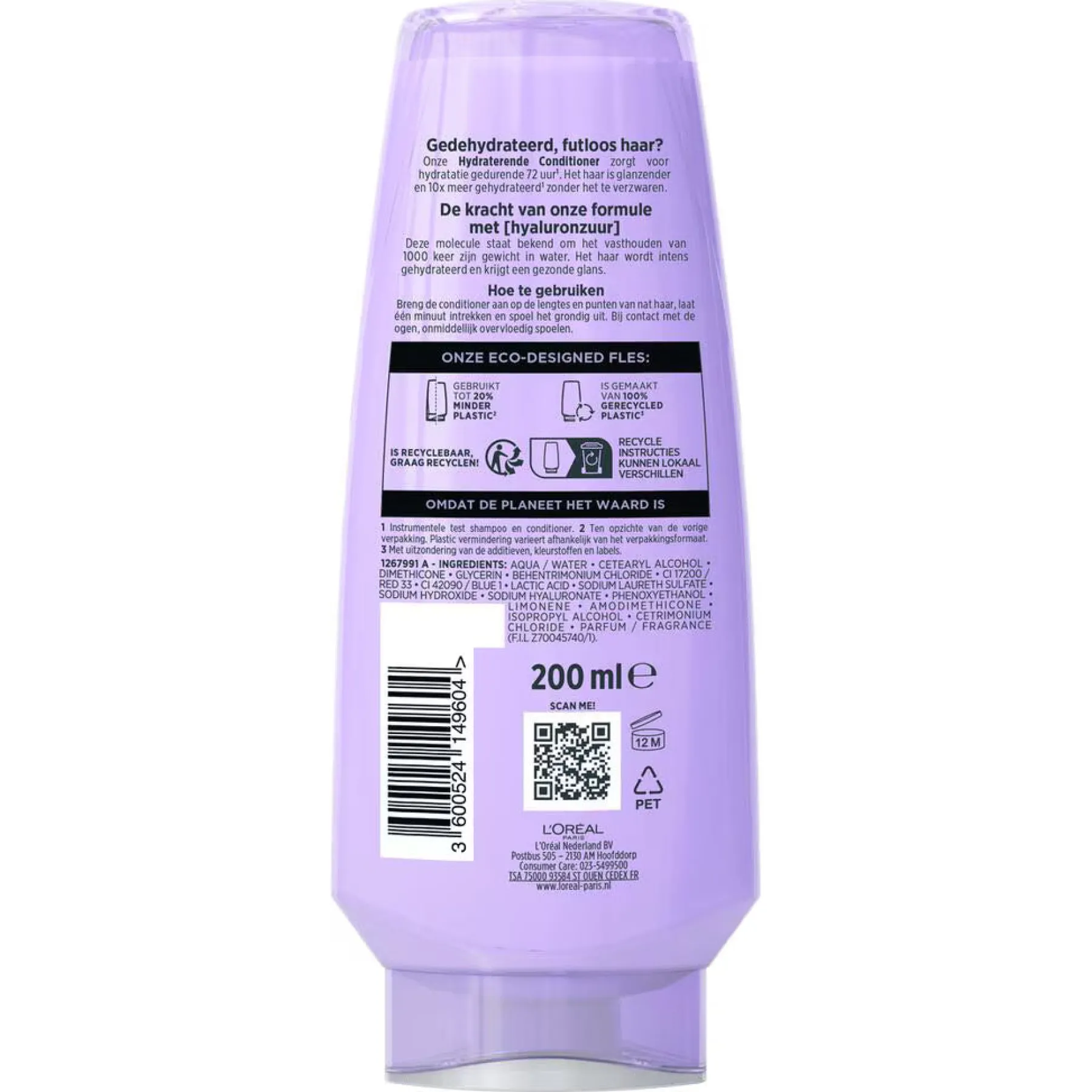 Outlet Hydra Hyaluronic Conditioner Haarprobleem|Vegane Haarpflege
