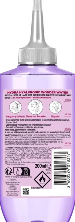 Discount Hydra Hyaluronic Wonder Water Haarprobleem|Vegane Haarpflege