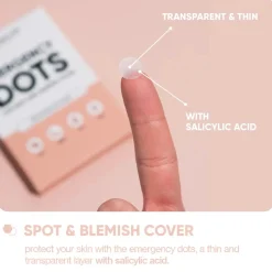 Online Emergency Dots For Spots and Blemishes Salicylic Acid Vegan Pflege|Hauptzutat