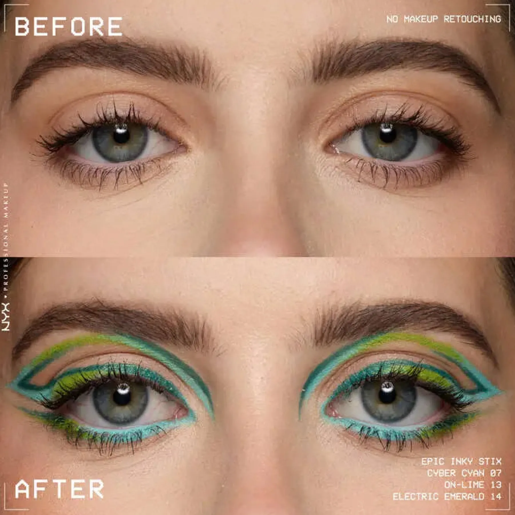 Best Epic Inky Stix Eyeliner Cyber Cyan Vegan Eyeliner|Eyeliner