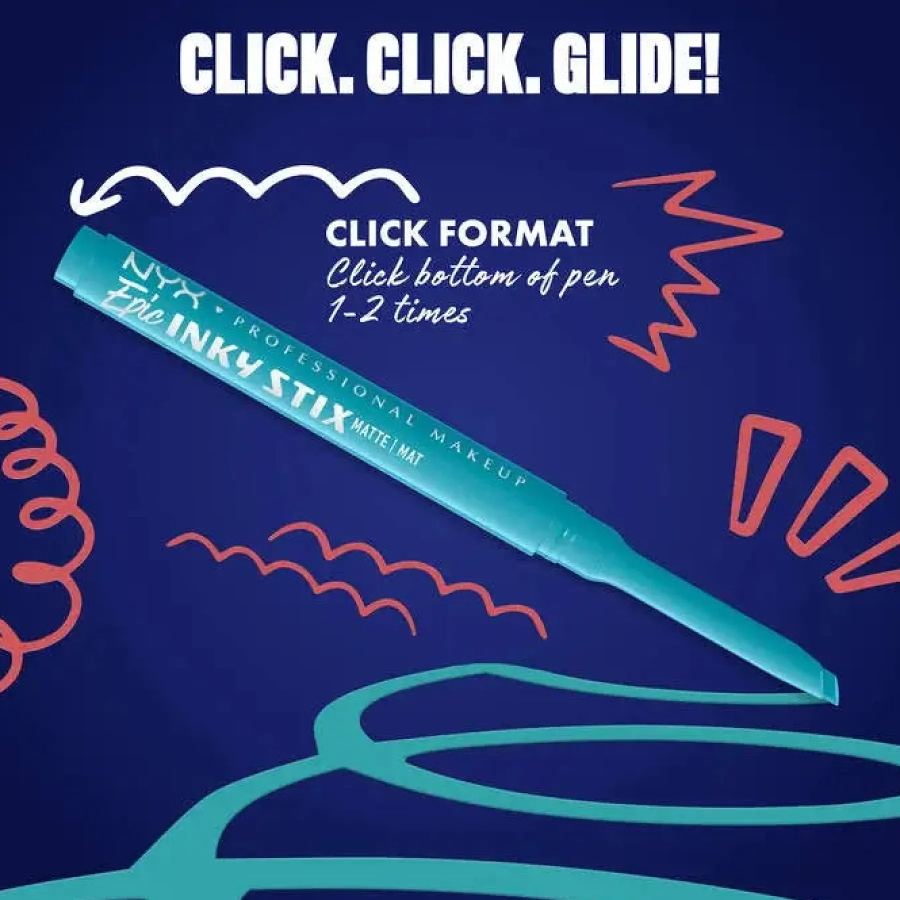Best Epic Inky Stix Eyeliner Cyber Cyan Vegan Eyeliner|Eyeliner