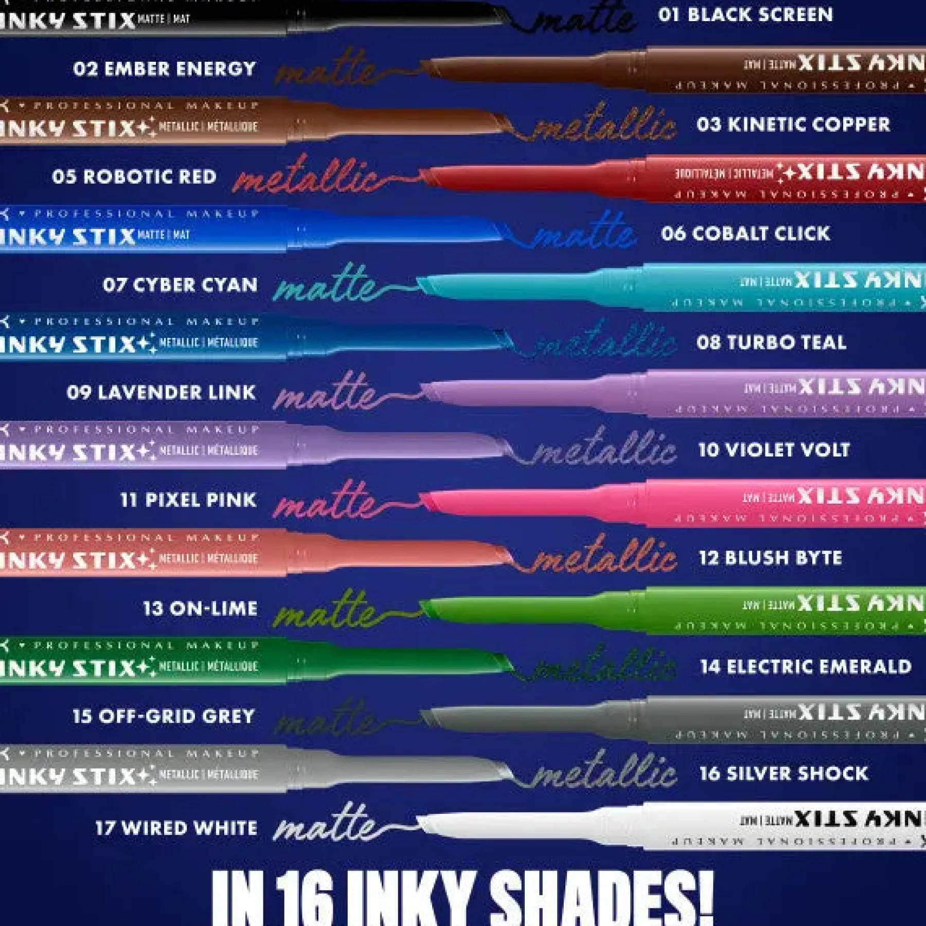 Sale Epic Inky Stix Eyeliner Off-Grid Grey Vegan Eyeliner|Eyeliner