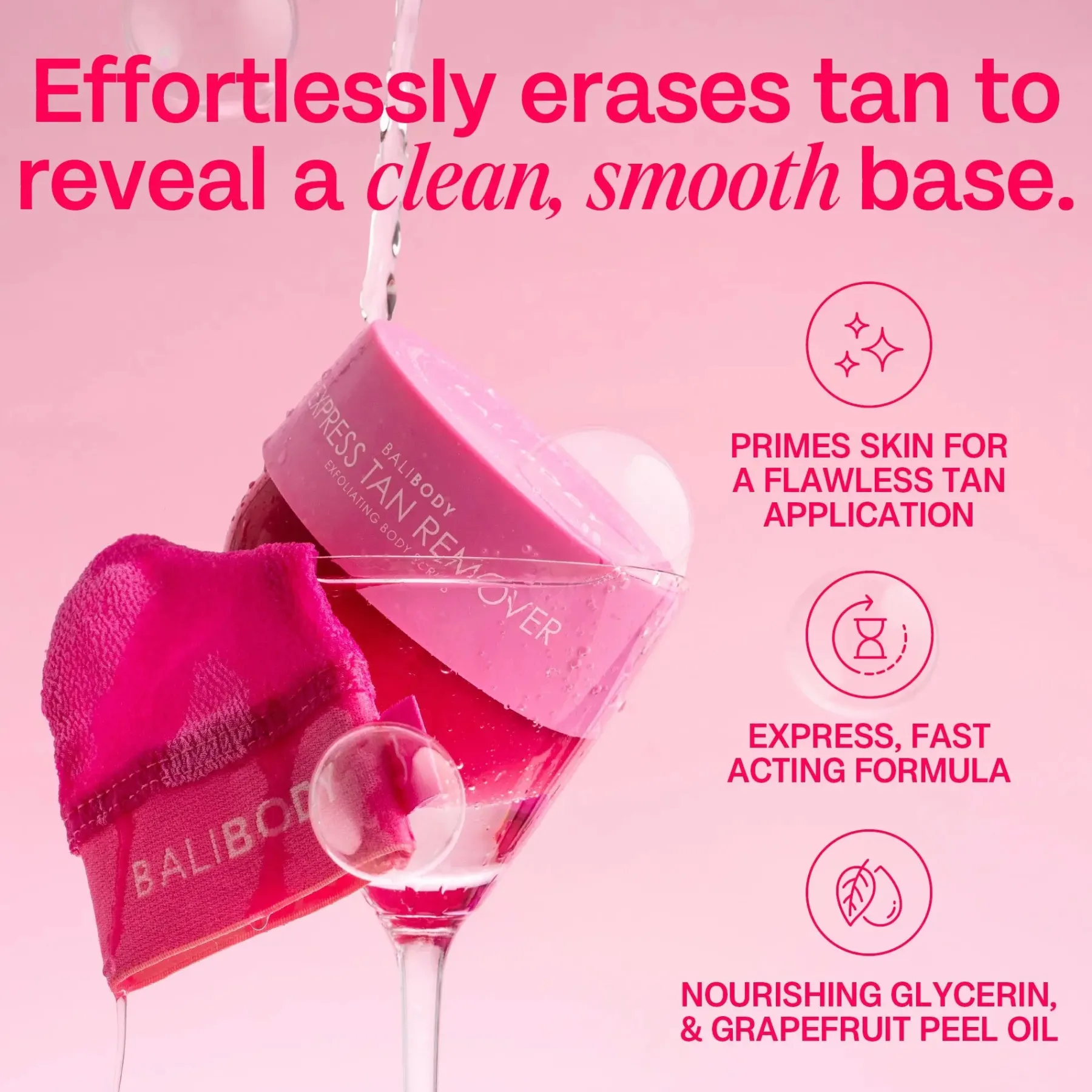 Online Express Self Tan Remover Scrub Tan Remover