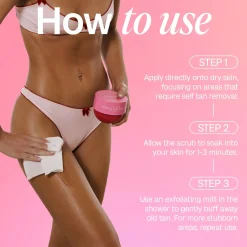 Online Express Self Tan Remover Scrub Tan Remover