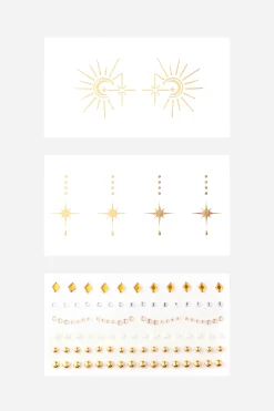 Online Face Adornments Starry Eyed Face Jewels