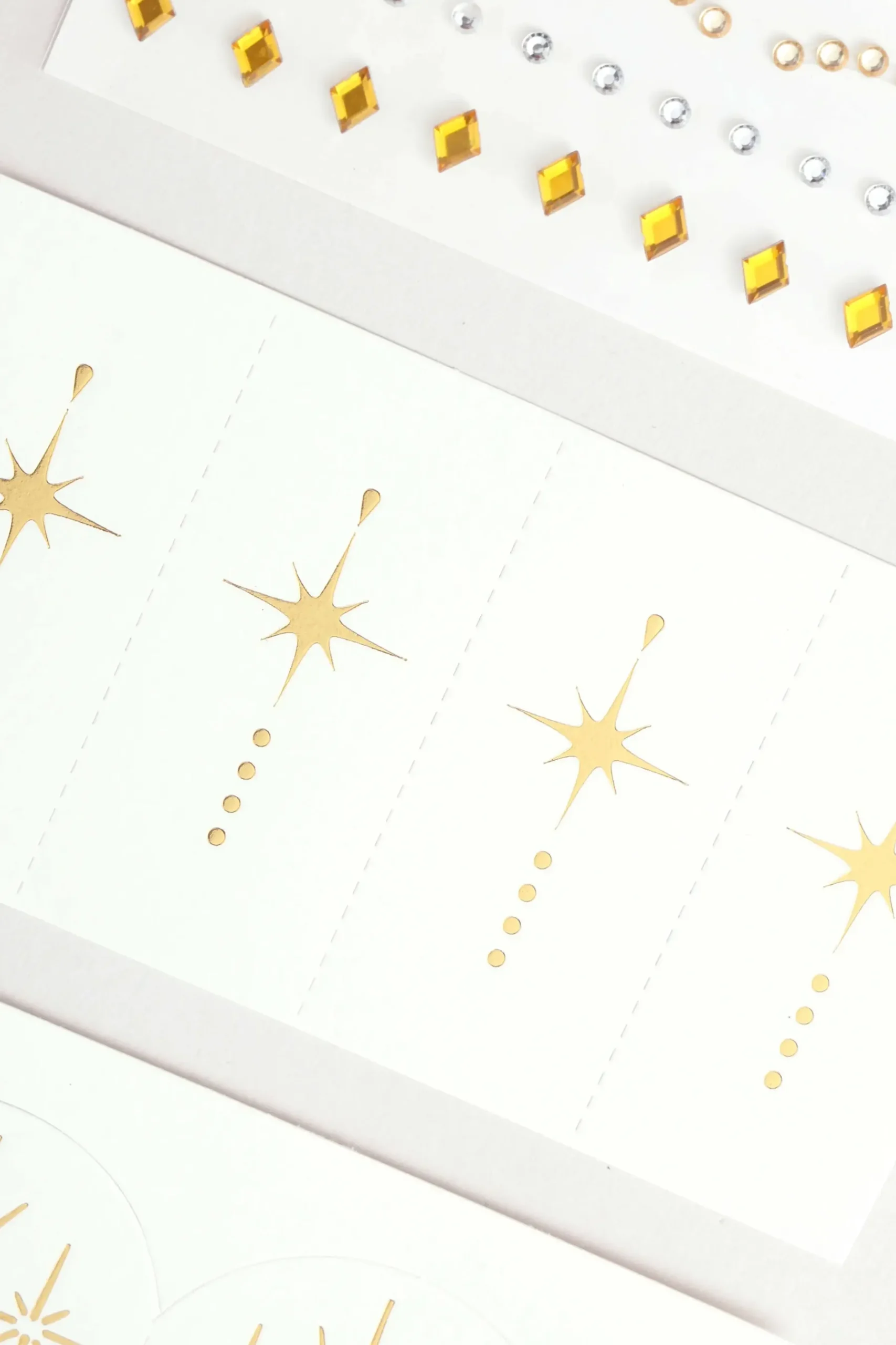 Online Face Adornments Starry Eyed Face Jewels