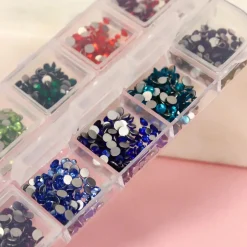 Outlet Face & Nail Jewel Kit Multicolor Veganer Nagellack|Face Jewels