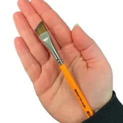 Discount Face Painting Brushes By Jest Paint Medium Firm Angle 5/8 Inch Tön Mehr|Spezialeffekte Pinsel