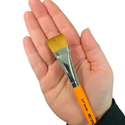 Best Face Painting Brushes By Jest Paint 3/4 Inch Stroke Tön Mehr|Spezialeffekte Pinsel