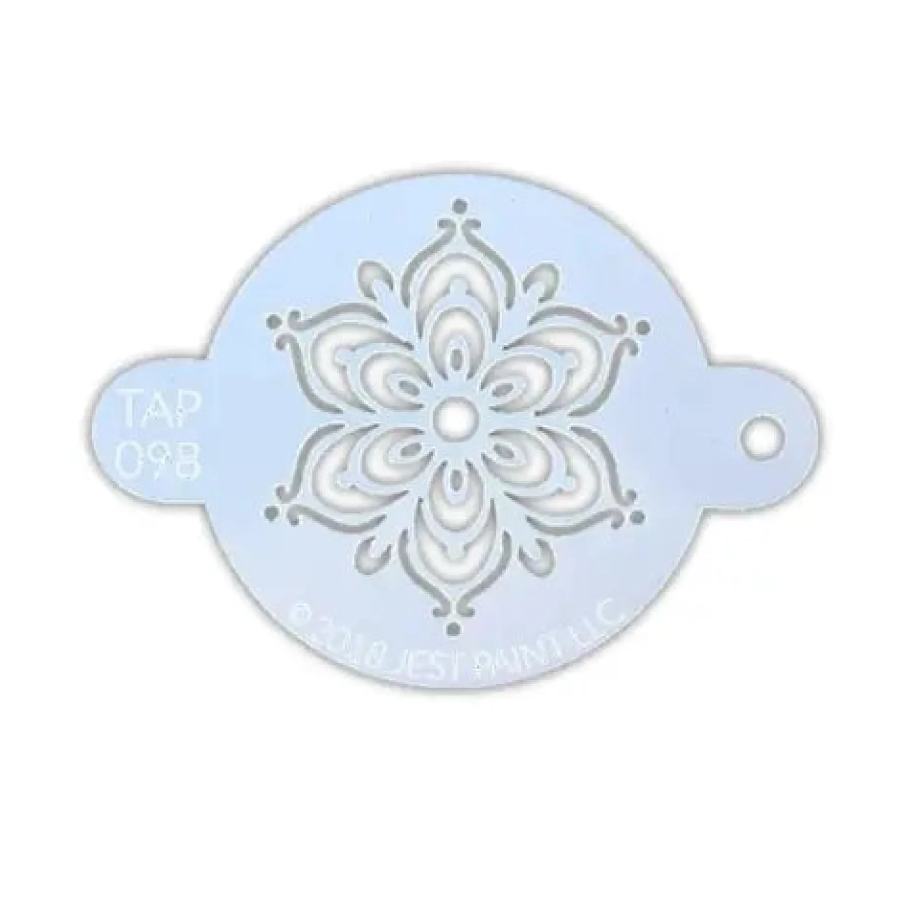 Best Face Painting Stencil Full Henna Fancy Flower Schminke|Schminke