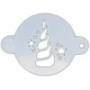 Hot Face Painting Stencil Unicorn Horn With Stars Schminke|Schminke