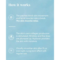 Best Facial Patches Hyaluron Vegan Pflege|Gesichtsmasken