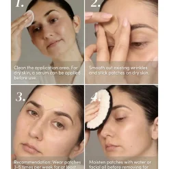 Best Facial Patches Hyaluron Vegan Pflege|Gesichtsmasken