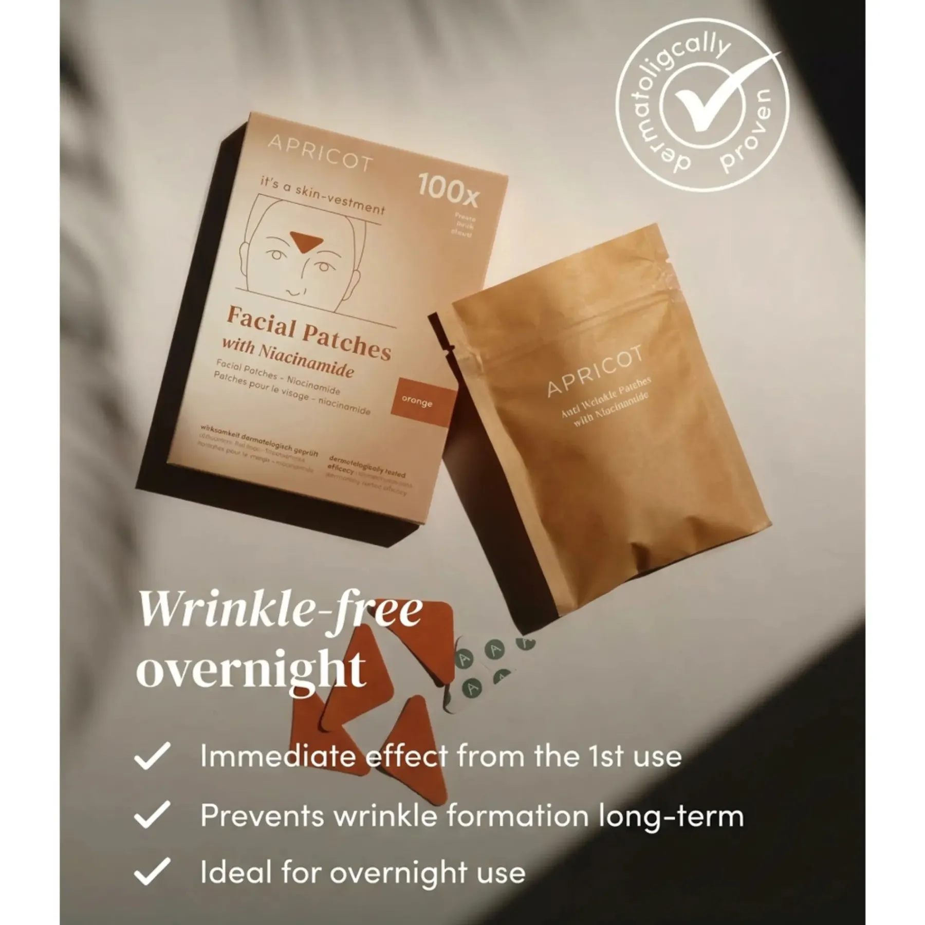 Outlet Facial Patches Niacinamide Vegan Pflege|Gesichtsmasken