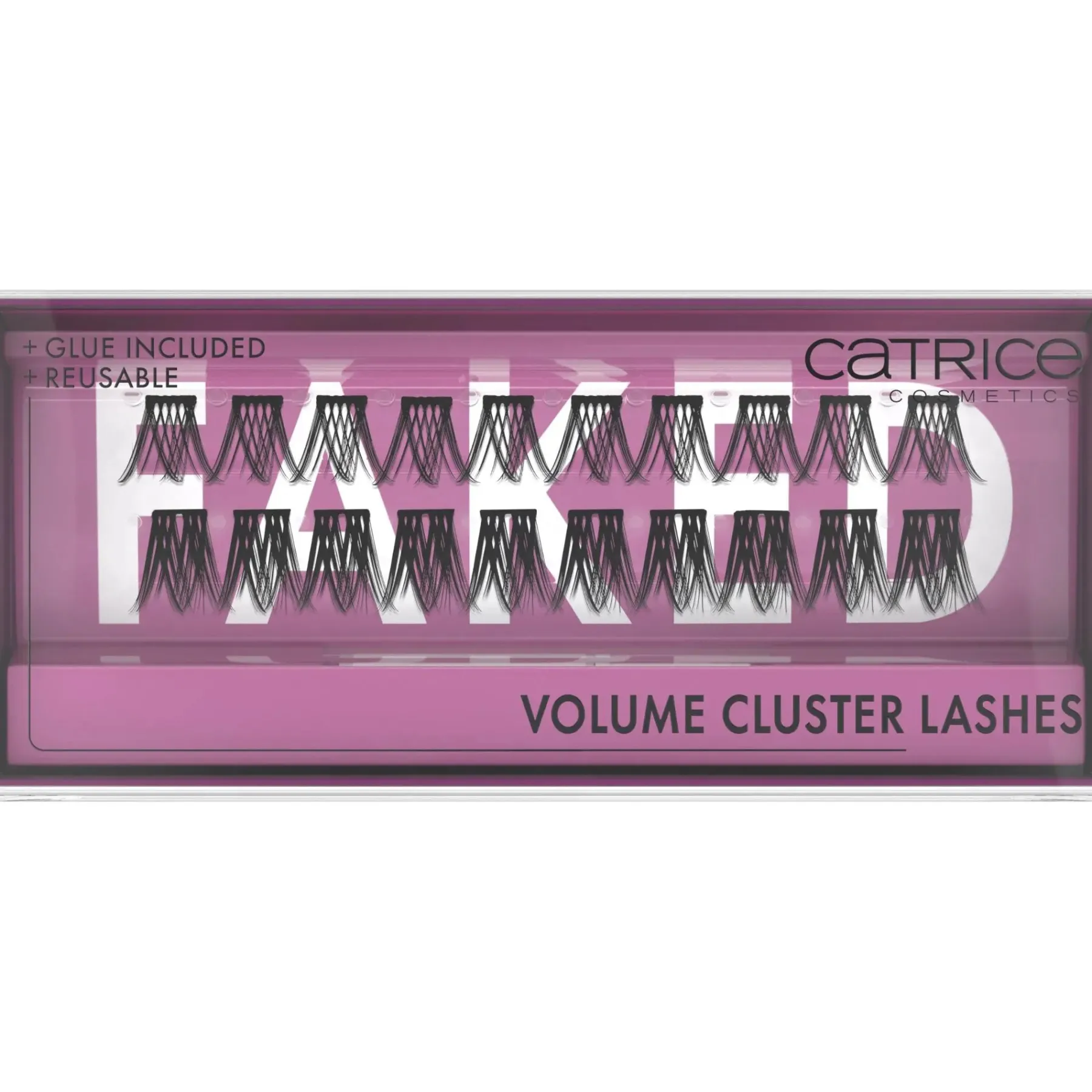 Clearance Faked Volume Cluster Lashes Künstliche Wimpern