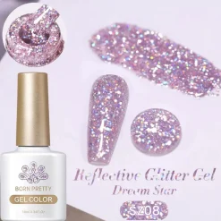 Best Fantasy Reflective Gel SZ08 Veganer Nagellack|5. Gellak