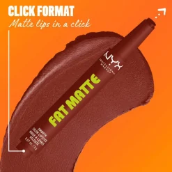 Online Fat Matte Smooth Color Lipstick Cocoa Cuddles Lippenstift|Veganer Lippenstifte