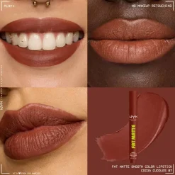 Online Fat Matte Smooth Color Lipstick Cocoa Cuddles Lippenstift|Veganer Lippenstifte