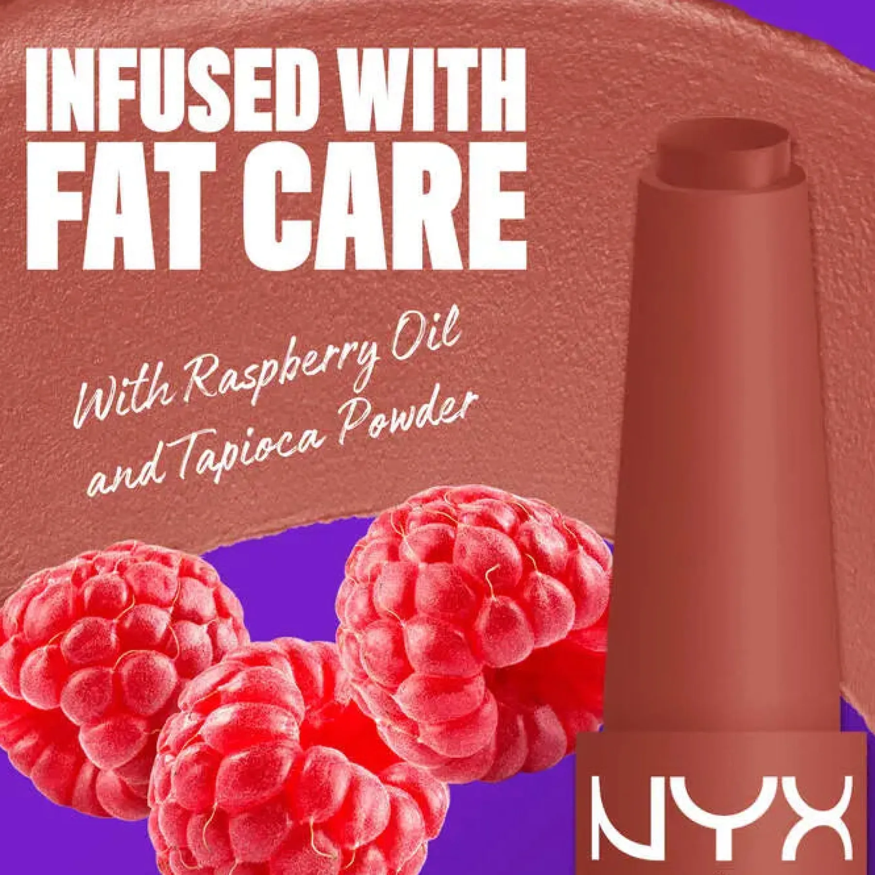 Fat Matte Smooth Color Lipstick Rose Robe Lippenstift|Veganer Lippenstifte