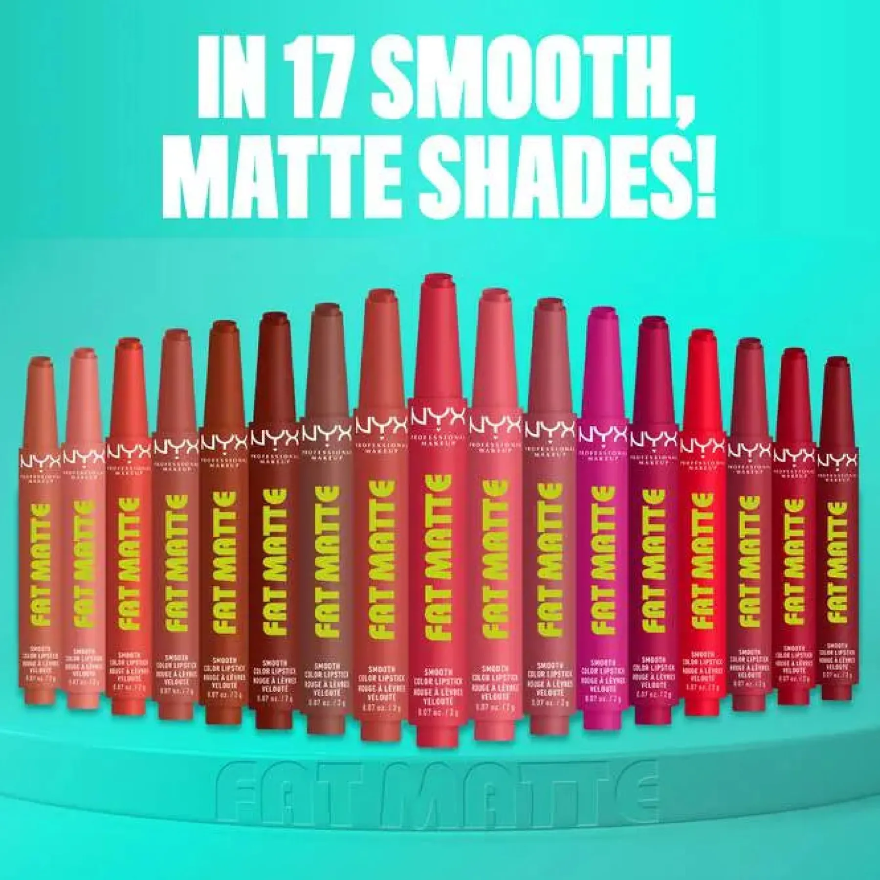 Online Fat Matte Smooth Color Lipstick Flamingo Feather Lippenstift|Veganer Lippenstifte
