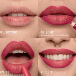 Discount Fat Matte Smooth Color Lipstick Blush Blanket Lippenstift|Veganer Lippenstifte