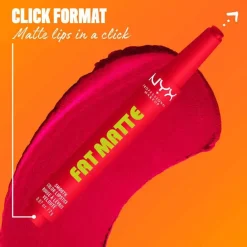 Clearance Fat Matte Smooth Color Lipstick Fuzzy Flame Lippenstift|Veganer Lippenstifte