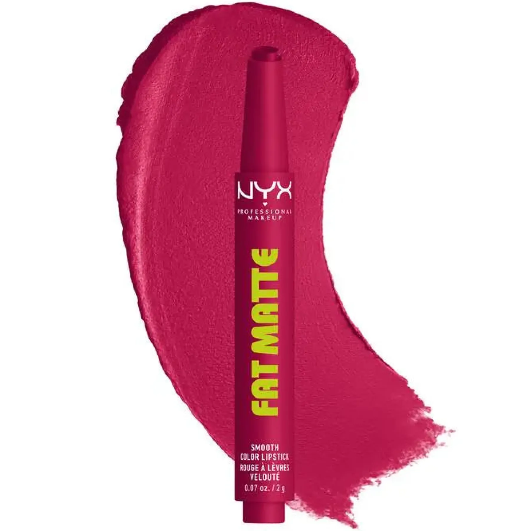 New Fat Matte Smooth Color Lipstick Hibiscus Hug Lippenstift|Veganer Lippenstifte